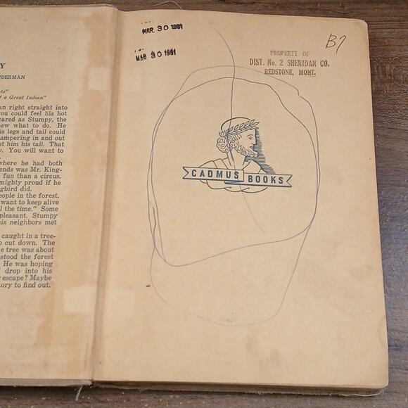 Stumpy by Frank B. Linderman antique book 1933 - Picture 3 of 7